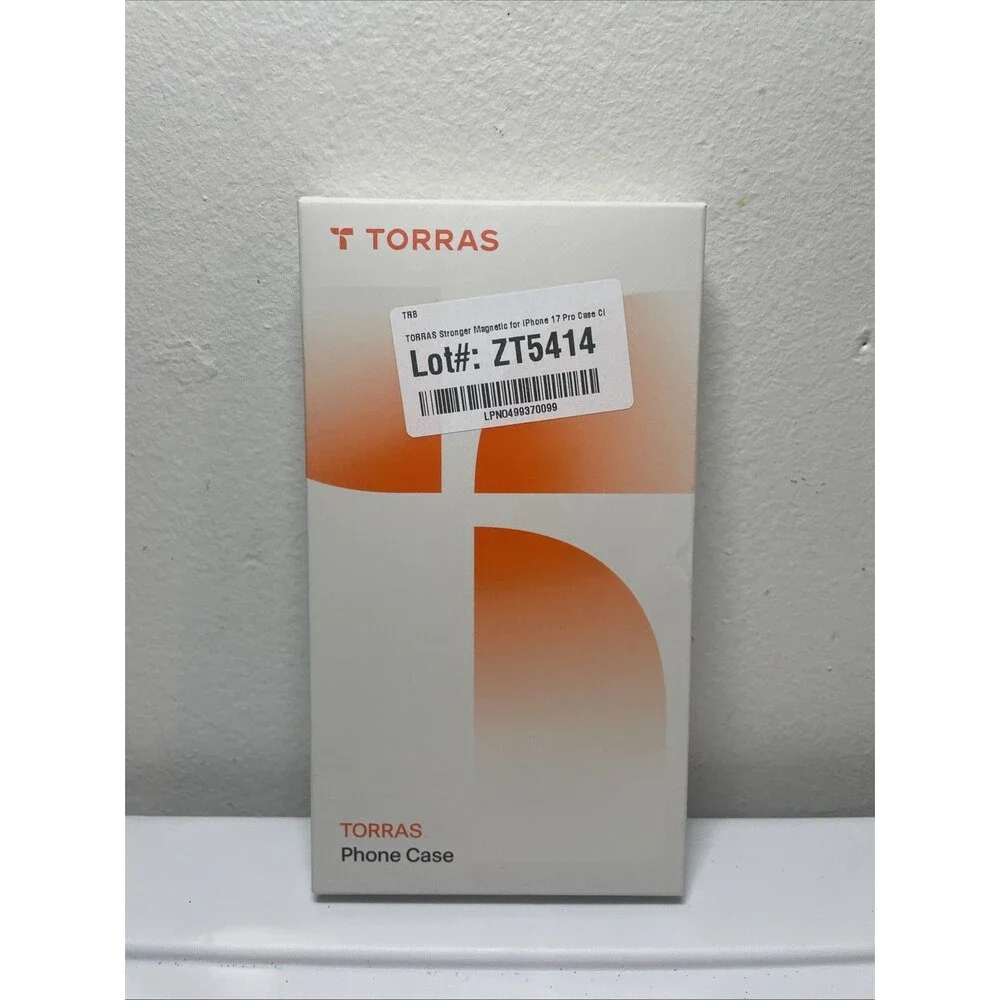 TORRAS Stronger Magnetic & Anti-Yellowing for iPhone 17 Pro Max Case Clear